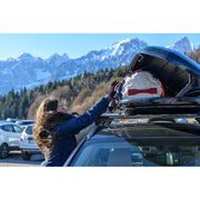Menabo Diamond 500 Litre Black Roof Box with Duo / Dual Opening (75kg Max.) Menabo - Dynamic Drive