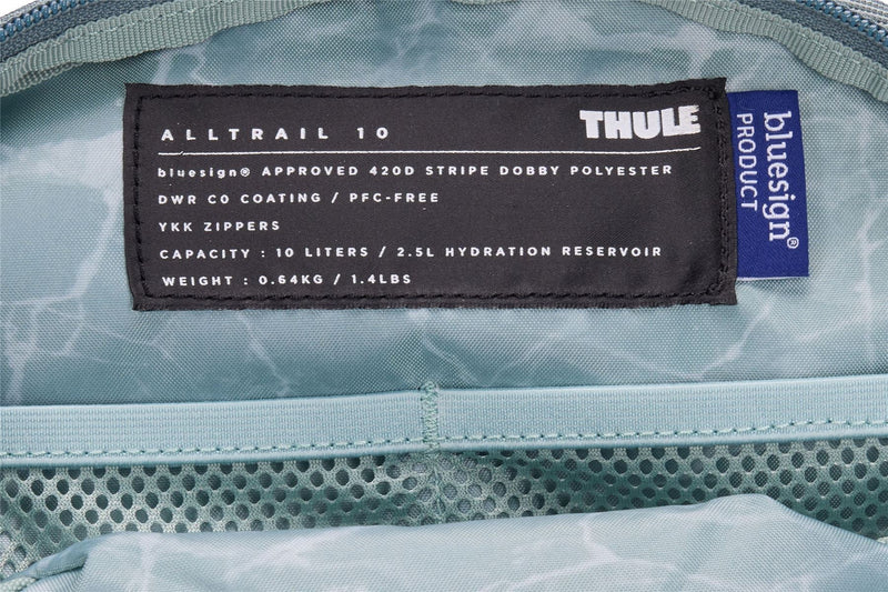 Thule AllTrail hydration pack 10L Pond grey Thule - Dynamic Drive