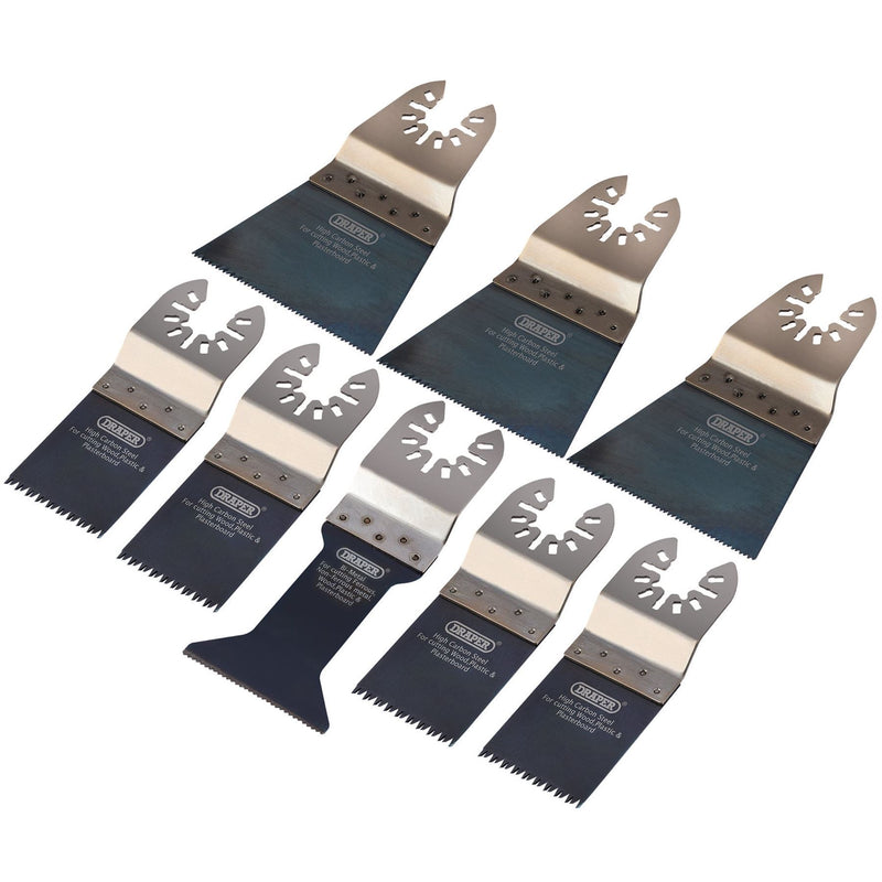 Draper Oscillating Multi-Tool Blade Set (8 Piece) 70483 Draper - Dynamic Drive