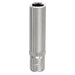 Sealey WallDrive Socket 8mm Deep 1/4"Sq Drive Fully Polished SP1408D Sealey - Dynamic Drive