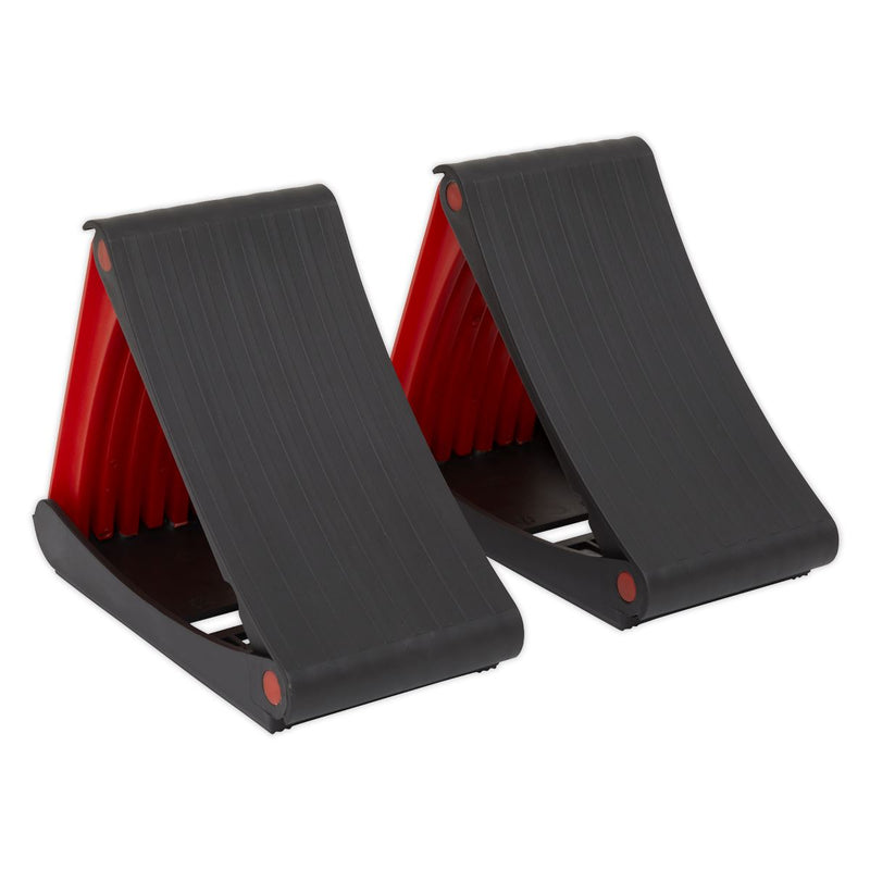 Sealey Trolley Jack 2 Tonne Low Entry Short Chassis & Accessories Bag Combo Red Sealey - Dynamic Drive