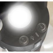Dellonda Bistro Table with 1600W Heater - Black Stainless Steel Dellonda  - Dynamic Drive