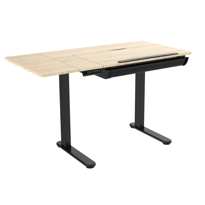 Dellonda Single Motor Ultra-Quiet Electric Adjustable Drawing Table Dellonda - Dynamic Drive