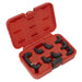 Sealey Injector Pipe Socket Set 9pc 3/8"Sq Drive AK6985 Sealey - Dynamic Drive