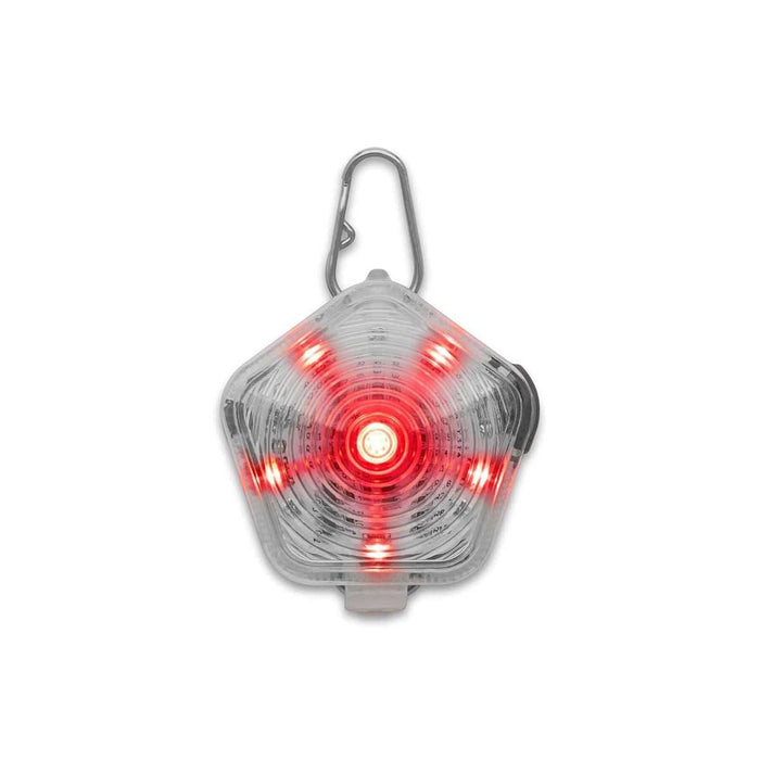 Ruffwear Beacon Dog Safety Light Clear Lake (One Size) Ruffwear - Dynamic Drive