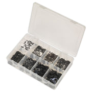 Sealey E-Clip Retainer Assortment 800pc Metric AB012ER Sealey - Dynamic Drive