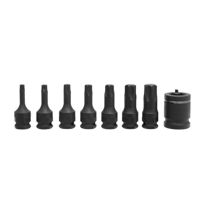 Sealey Impact TRX-Star* Socket Bit Set 8pc 3/8"Sq Drive AK5621 Sealey - Dynamic Drive