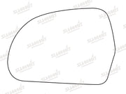 Summit Heated Base Plate With Standard Mirror Glass fits Audi A4 08 to 10 LHS Summit - Dynamic Drive