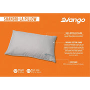 Vango Shangri-La Pillow - Luxury Organic Cotton Camping Pillow Vango - Dynamic Drive