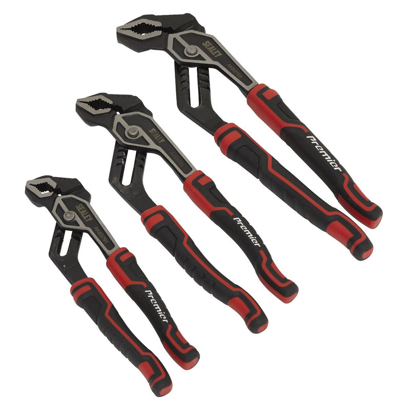 Sealey Pliers Set Water Pump 3pc AK8379 Sealey - Dynamic Drive