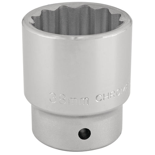 Draper 12 Point Socket, 3/4" Sq. Dr., 38mm 16703 Draper - Dynamic Drive
