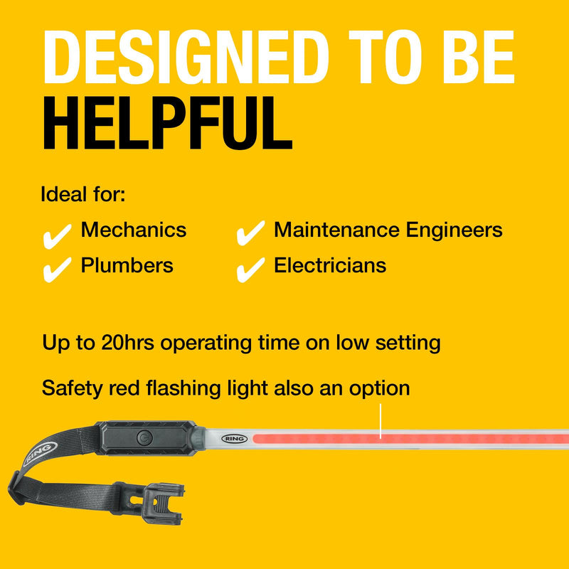 Ring RUBL1500 Magflex 1000 Flexable LED Inspection Lamp Torch Work Light Ring - Dynamic Drive