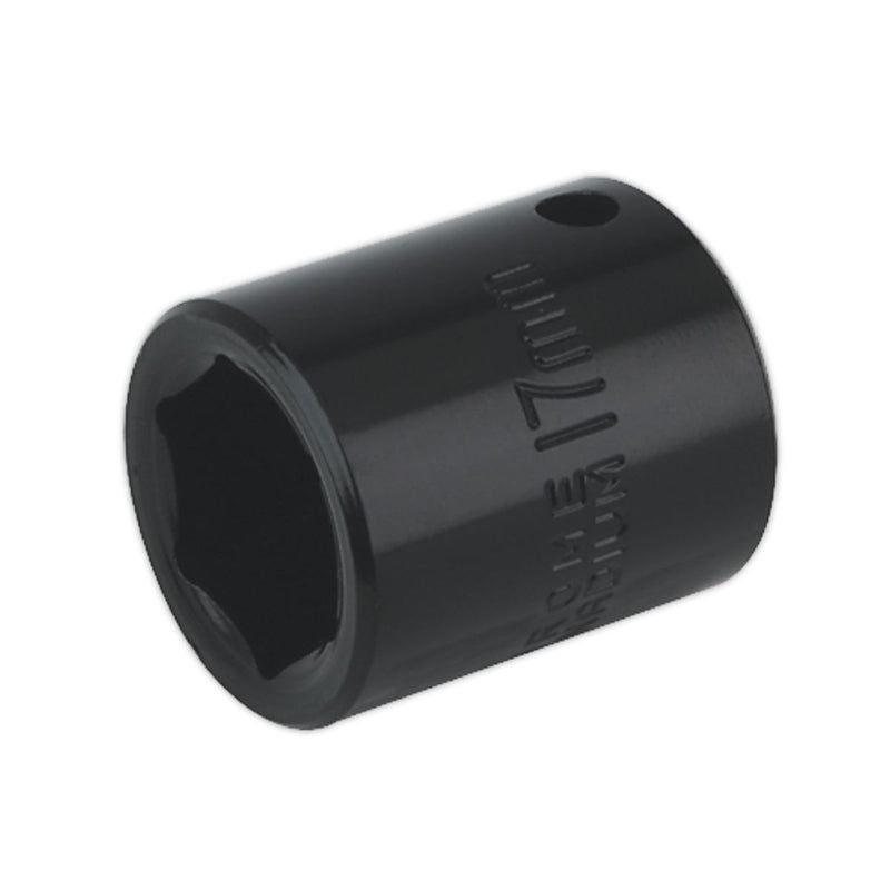 Sealey Impact Socket 17mm 3/8"Sq Drive IS3817 Sealey - Dynamic Drive