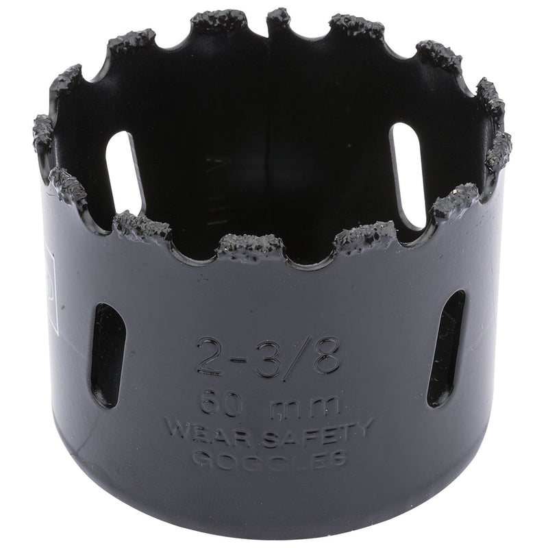 Draper Tungsten Carbide Grit Hole Saw, 60mm 34950 Draper - Dynamic Drive