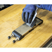 Sealey Combination Diamond Sharpening Whetstone with Adjustable Stone Holder Sealey - Dynamic Drive