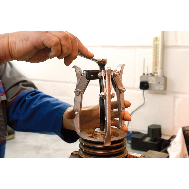 Draper Twin and Triple Leg Reversible Puller, 150mm Reach x 100mm Spread 56177 Draper - Dynamic Drive