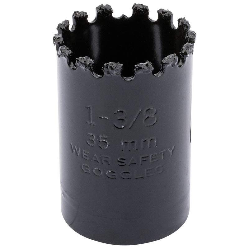Draper Tungsten Carbide Grit Hole Saw, 35mm 34881 Draper - Dynamic Drive