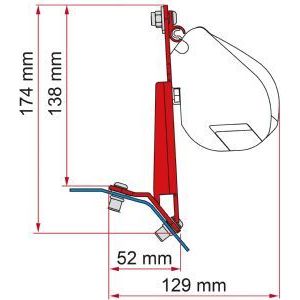 Fiamma Kit Ford Custom Lift Roof Rhd H1/L2 98655Z170 Fiamma - Dynamic Drive