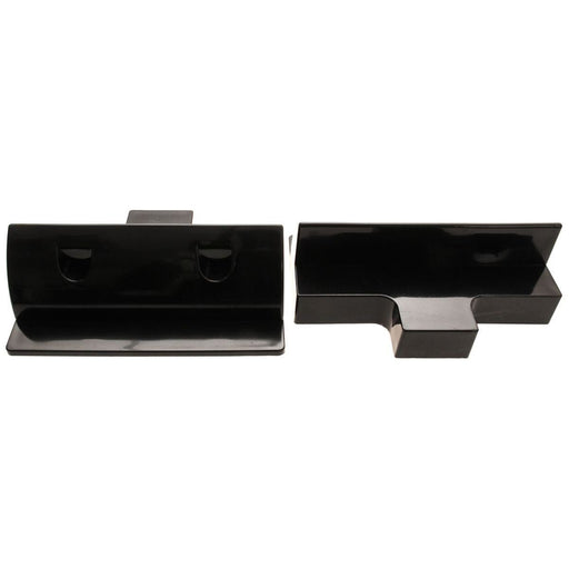 AG Pair of Black ABS Side Solar Support Mounts for Caravans & Motorhomes | Stur AG - Dynamic Drive