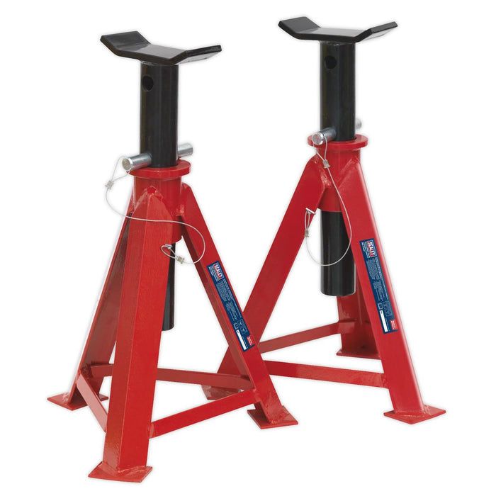 Sealey Axle Stands (Pair) 7.5tonne Capacity per Stand AS7500 Sealey  - Dynamic Drive