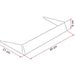 03585-01- Spoiler 40 White Fiamma  - Dynamic Drive