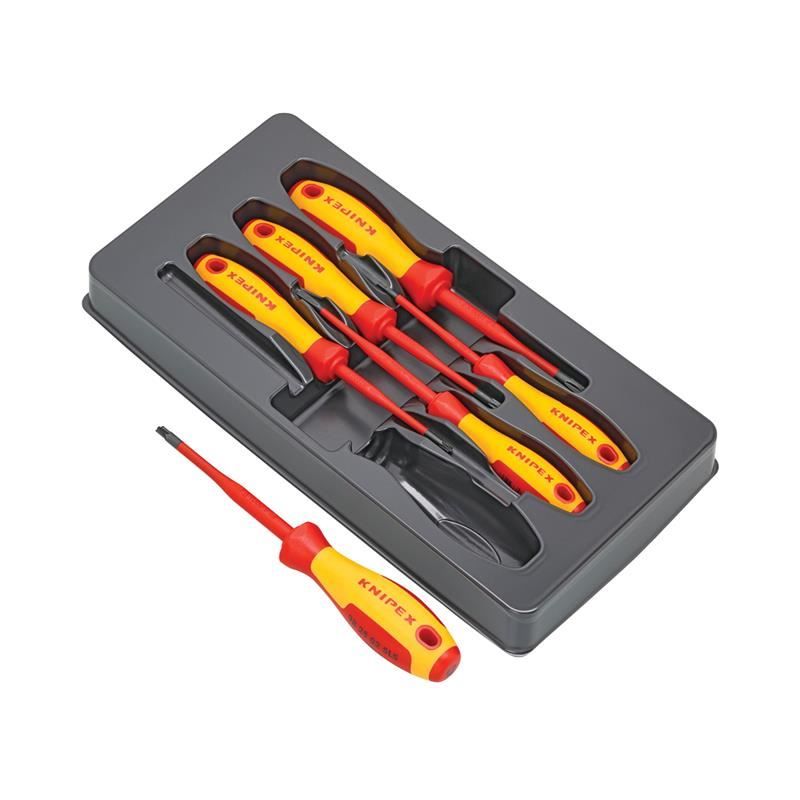 Knipex VDE Screwdriver Set, 6 Piece Knipex - Dynamic Drive