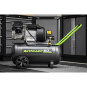Sealey 50L V-Twin Direct Drive Air Compressor 3hp with Air Accessory Kit Sealey - Dynamic Drive