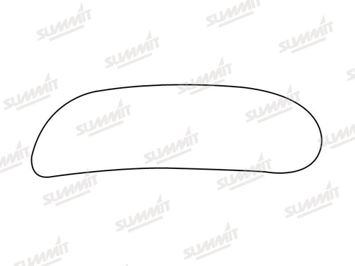 Summit Stick-On Commercial Lower Blind-Spot Mirror Glass fits Ford Transit LHS Summit - Dynamic Drive