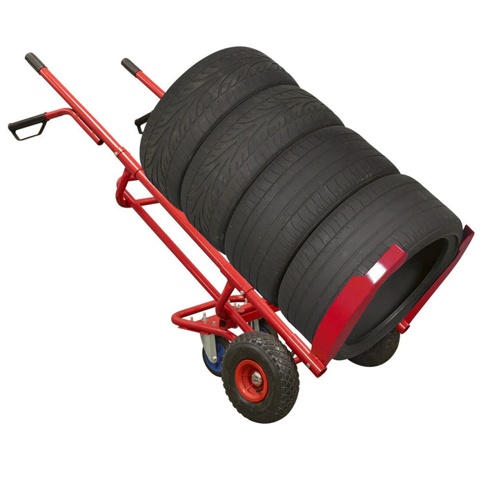Sealey 100kg Capacity - Tyre Trolley TH003 Sealey - Dynamic Drive