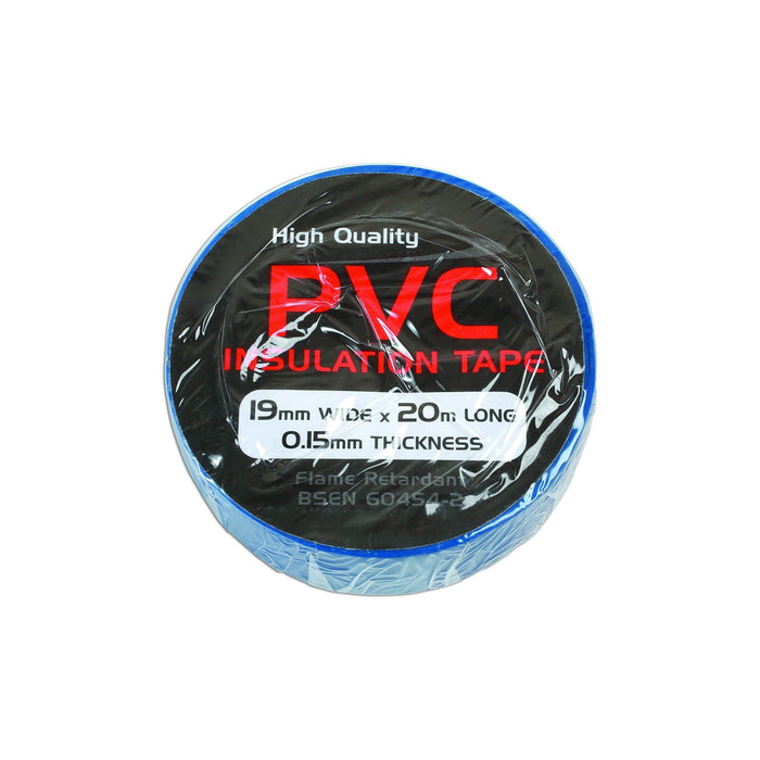 Connect Blue PVC Insulation Tape 19mm x 20m 1pc 36888 Tool Connection - Dynamic Drive