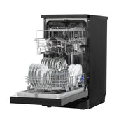 Baridi Slimline Freestanding Dishwasher 45cm Wide 10 Place Settings - Black Baridi - Dynamic Drive