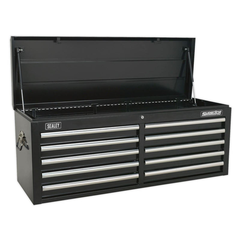 Sealey Tool Chest Combination 23 Drawer with Ball-Bearing Slides Black Sealey - Dynamic Drive