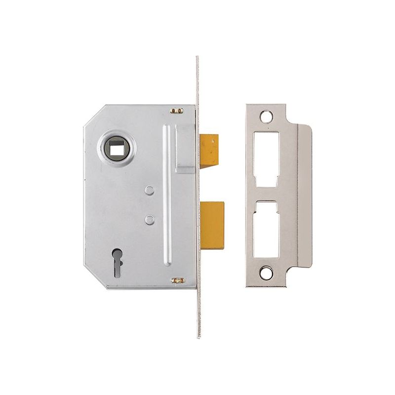 Yale Locks PM320 3 Lever Mortice Sashlock Polished Chrome 79mm 3in Yale Locks - Dynamic Drive