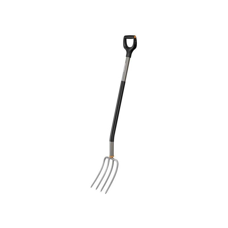 Fiskars Ergonomic Garden Fork Grey Fiskars - Dynamic Drive