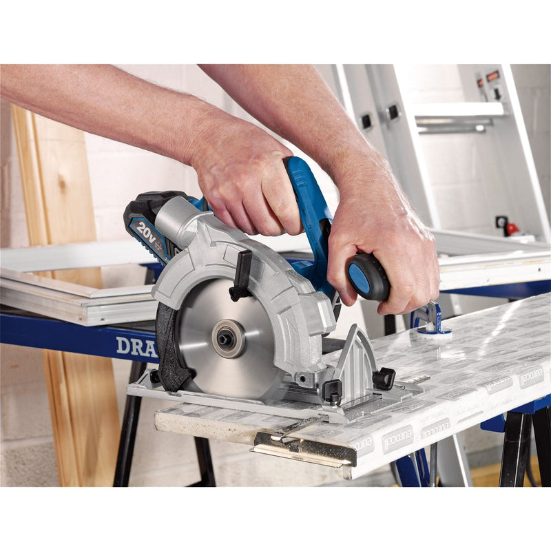 Draper Storm Force 20V Circular Saw (Sold Bare) 89451 Draper - Dynamic Drive