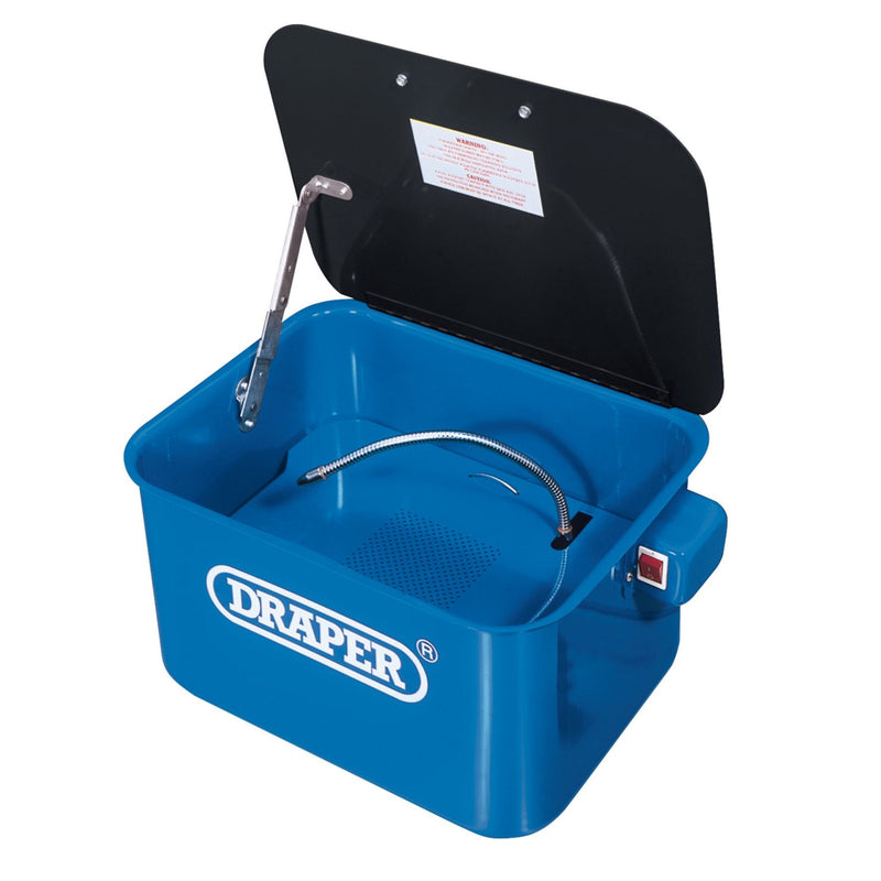 Draper 230V Bench-Mounted Parts Washer, 12L 37826 Draper - Dynamic Drive