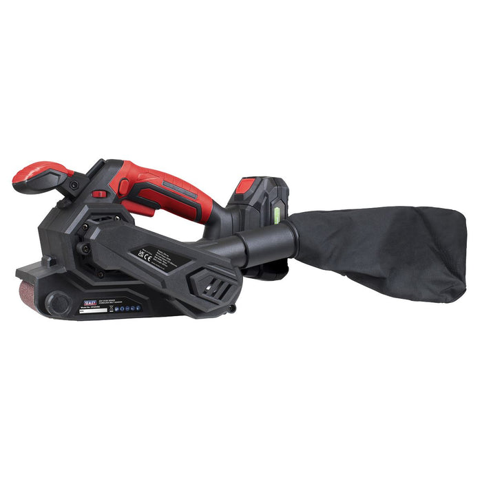 Sealey SV20 Series 76mm Cordless Belt Sander 20V - Body Only CP20VBS Sealey - Dynamic Drive