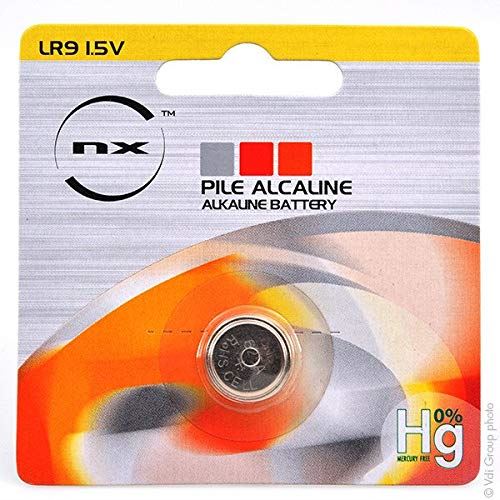 NX - Alkaline button cell (blister) LR9 NX - 0% Hg 1.5V 190mAh NX - Dynamic Drive