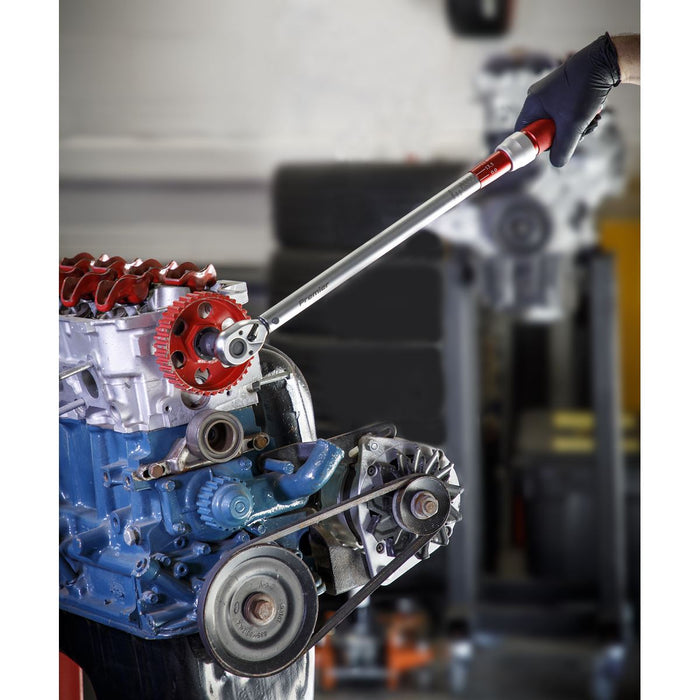Sealey Torque Wrench Micrometer Style 1/2" Drive 60-330Nm Calibrated in EVA Tray Sealey  - Dynamic Drive