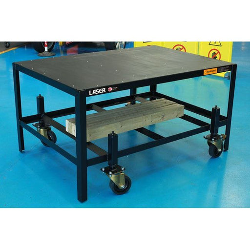 Laser EV Battery Adjustable Mobile Bench SWL 800kg 8339 Laser - Dynamic Drive