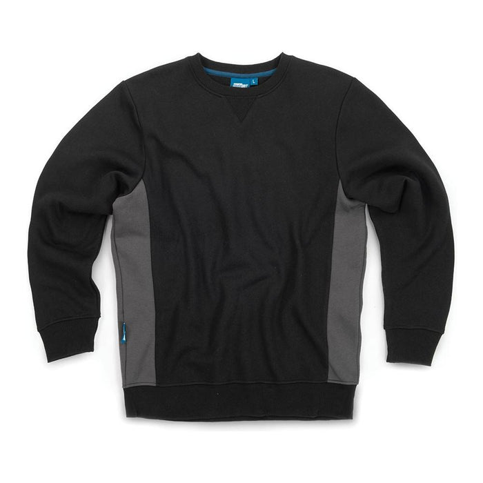 Tough Grit 2-Tone Sweatshirt Black / Charcoal L Tough Grit - Dynamic Drive