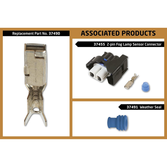 Connect Non-Insulated Female Terminals 100pc 37490 Tool Connection - Dynamic Drive