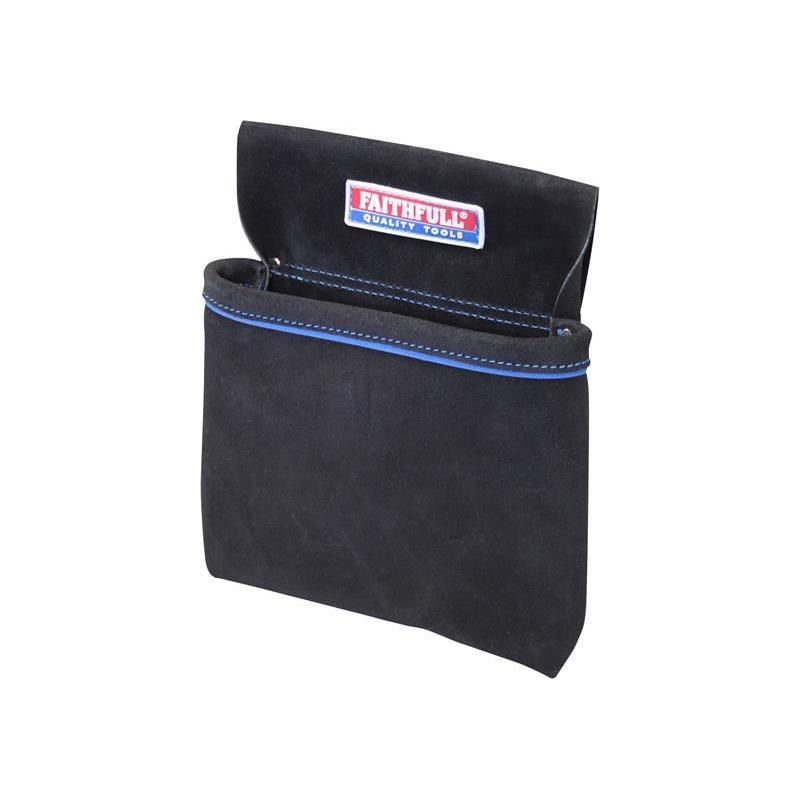 Faithfull Single Pocket Nail Pouch Faithfull - Dynamic Drive