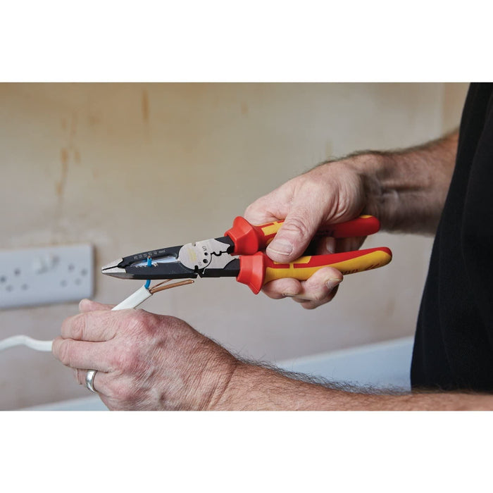 Draper XP1000 VDE Multi-Purpose Pliers, 225mm 94642 Draper - Dynamic Drive