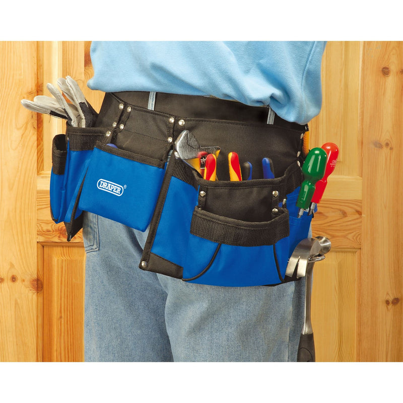 Draper Double Pouch Tool Belt 03068 Draper - Dynamic Drive