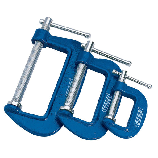 Draper C Clamp Set (3 Piece) 36779 Draper - Dynamic Drive