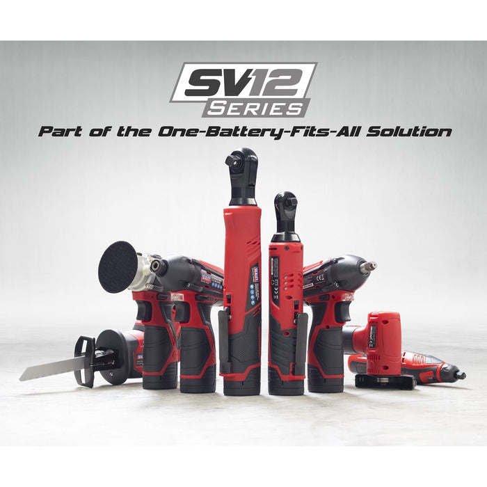 Sealey 2 x SV12 Series Cordless Power Tool Combo Kit 12V - 2 Batteries Sealey - Dynamic Drive