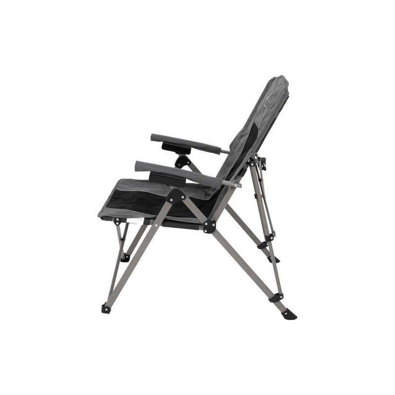 Bo-Camp Folding Chair Fraser 4 Positions Anthracite Bo-Camp - Dynamic Drive