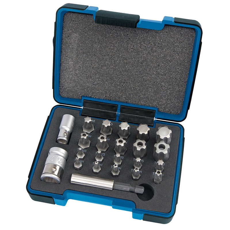 Draper TX-STAR 1/4, Plus Bit Set, 3/8" Sq. Dr. (23 Piece) 23241 Draper - Dynamic Drive