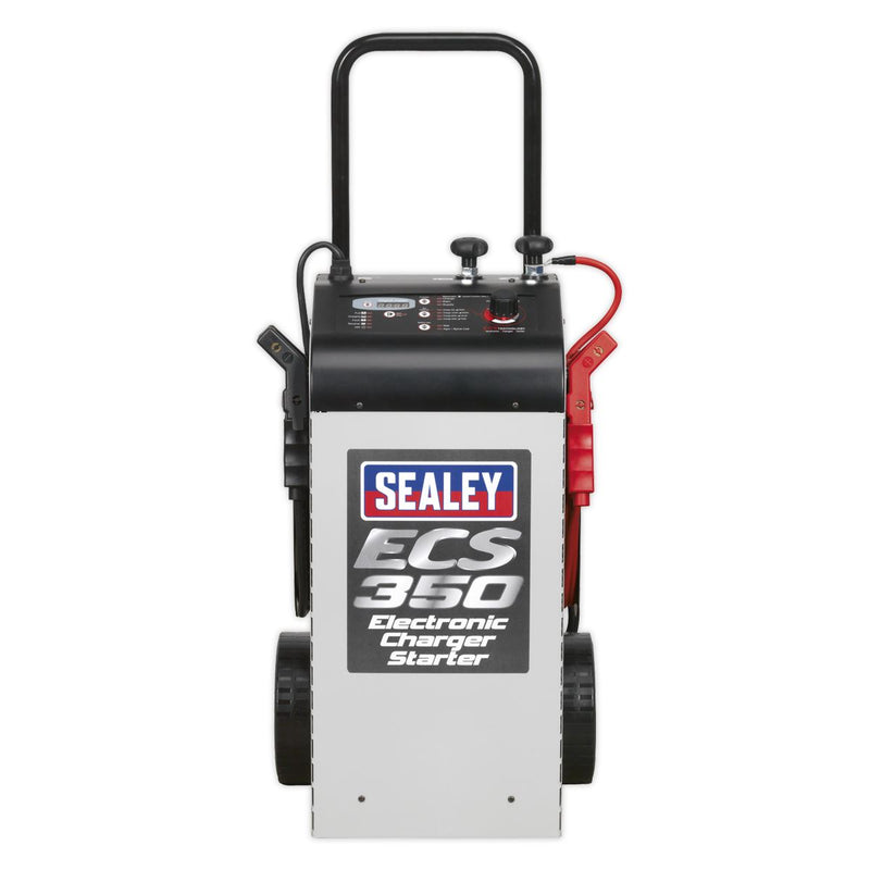 Sealey Electronic Charger Starter 60/350A 12/24V ECS350 Sealey - Dynamic Drive